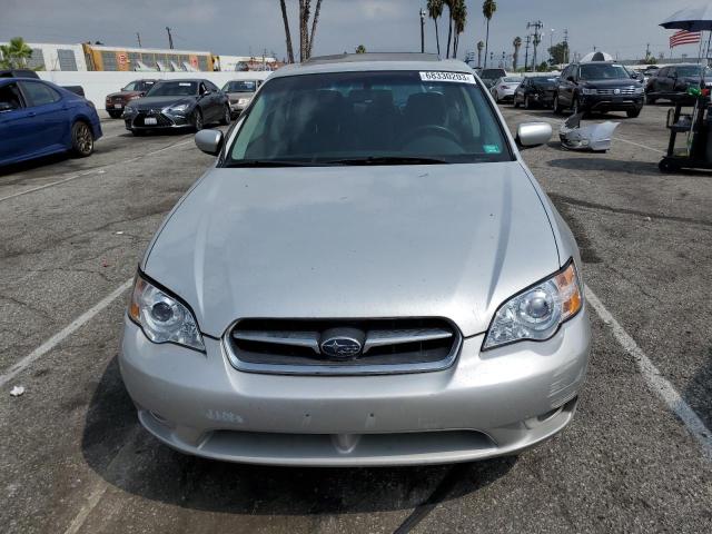 4S3BL626767220613 - 2006 SUBARU LEGACY 2.5I LIMITED SILVER photo 5