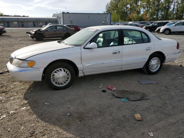 1LNFM97V8WY670017 - 1998 LINCOLN CONTINENTA WHITE photo 1