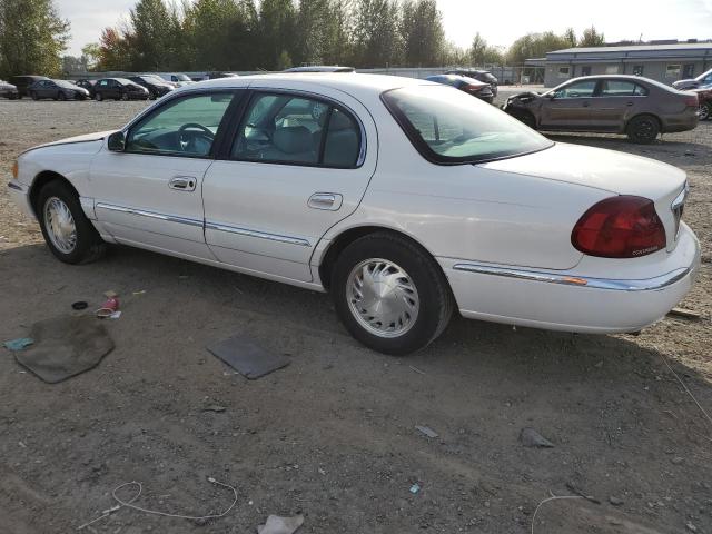 1LNFM97V8WY670017 - 1998 LINCOLN CONTINENTA WHITE photo 2