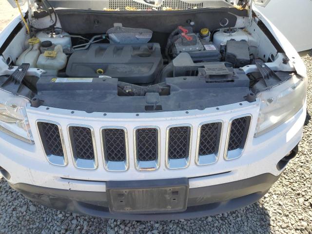 1J4NF1FBXBD281460 - 2011 JEEP COMPASS SPORT თეთრი ფოტო 12