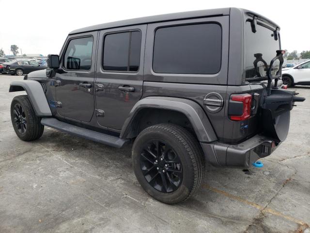 1C4JJXP68MW739320 - 2021 JEEP WRANGLER U SAHARA 4XE BLACK photo 2