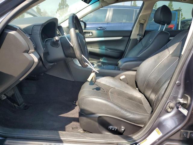 JNKCV61E29M301384 - 2009 INFINITI G37 BASE CHARCOAL photo 7
