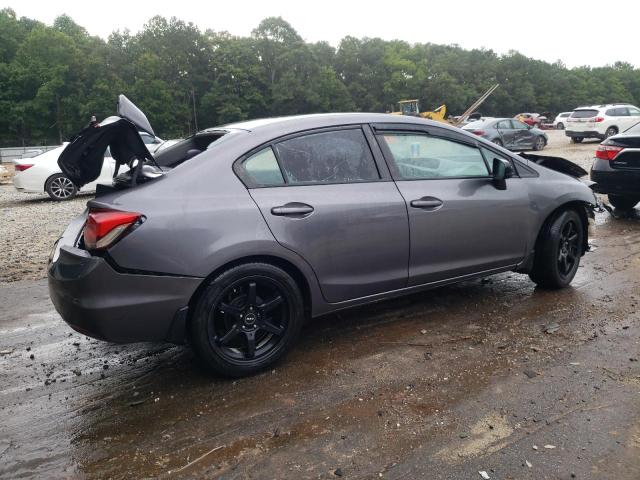 2HGFB2F50FH565101 - 2015 HONDA CIVIC LX فحمي صورة 3