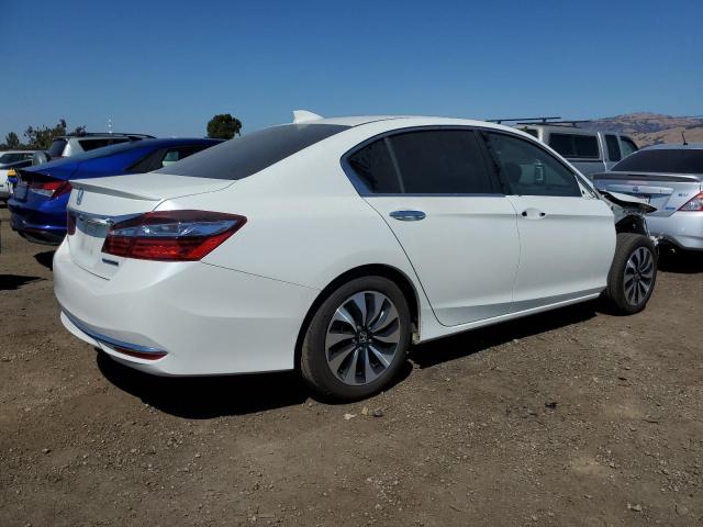 JHMCR6F3XHC015296 - 2017 HONDA ACCORD HYBRID WHITE photo 3