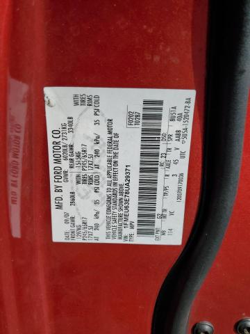 1FMEU63E78UA29371 - 2008 FORD EXPLORER XLT Қызыл фото 13