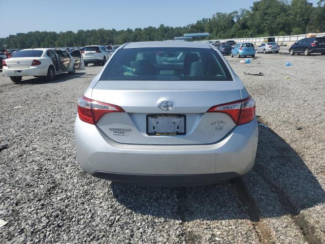 5YFBURHE0GP501892 - 2016 TOYOTA COROLLA L SILVER photo 6