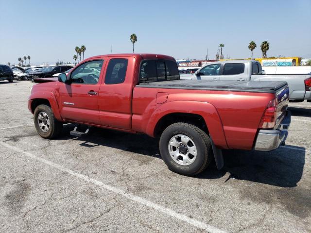 5TETU62N55Z110997 - 2005 TOYOTA TACOMA PRERUNNER ACCESS CAB RED photo 2
