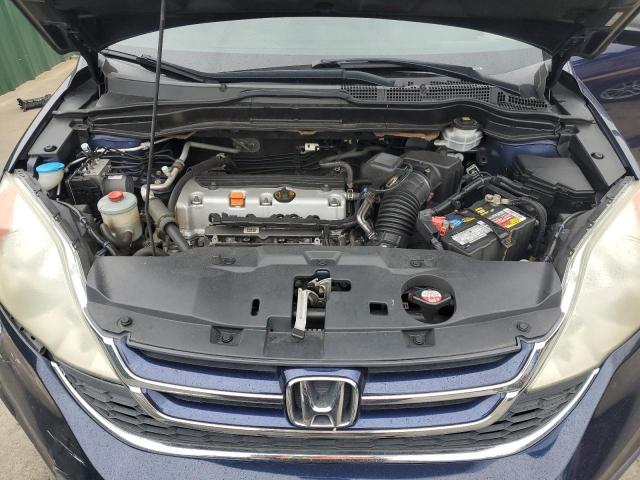 5J6RE4H59AL005756 - 2010 HONDA CR-V EX BLUE photo 12