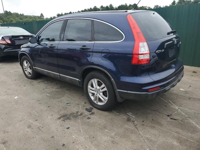 5J6RE4H59AL005756 - 2010 HONDA CR-V EX BLUE photo 2