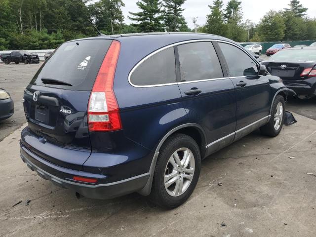 5J6RE4H59AL005756 - 2010 HONDA CR-V EX BLUE photo 3