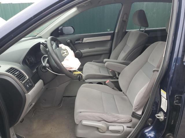 5J6RE4H59AL005756 - 2010 HONDA CR-V EX BLUE photo 7