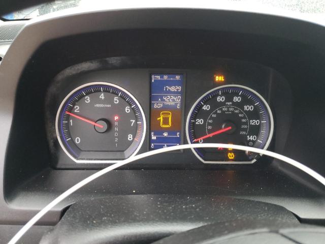 5J6RE4H59AL005756 - 2010 HONDA CR-V EX BLUE photo 9