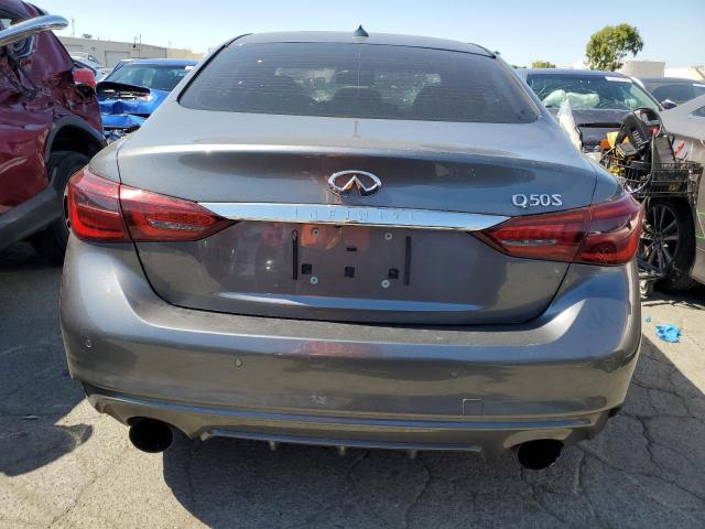 JN1EV7AP8JM357063 - 2018 INFINITI Q50 LUXE GRAY photo 6