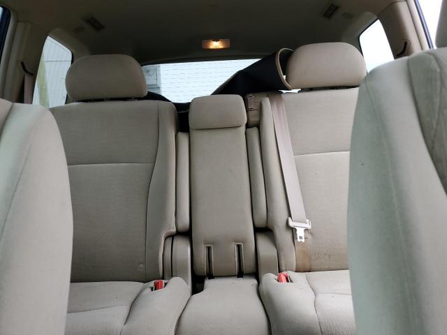 5TDBK3EH0CS098130 - 2012 TOYOTA HIGHLANDER BASE ლურჯი ფოტო 10