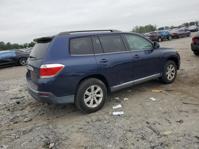 5TDBK3EH0CS098130 - 2012 TOYOTA HIGHLANDER BASE ლურჯი ფოტო 3