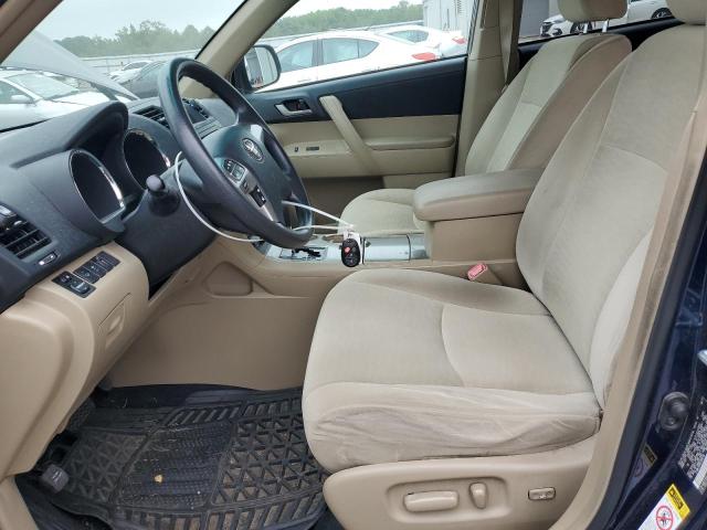 5TDBK3EH0CS098130 - 2012 TOYOTA HIGHLANDER BASE ლურჯი ფოტო 7