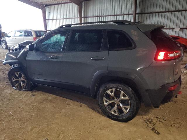 1C4PJMBS2FW523365 - 2015 JEEP CHEROKEE TRAILHAWK GRAY photo 2
