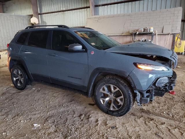 1C4PJMBS2FW523365 - 2015 JEEP CHEROKEE TRAILHAWK GRAY photo 4