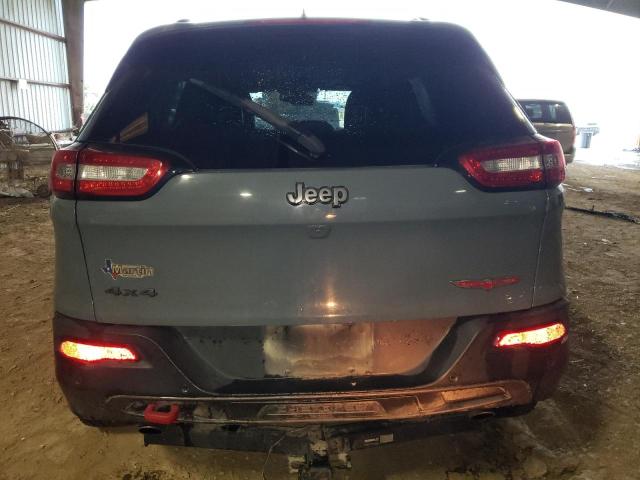 1C4PJMBS2FW523365 - 2015 JEEP CHEROKEE TRAILHAWK GRAY photo 6
