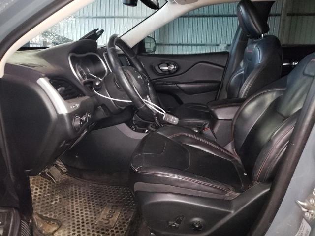 1C4PJMBS2FW523365 - 2015 JEEP CHEROKEE TRAILHAWK GRAY photo 7