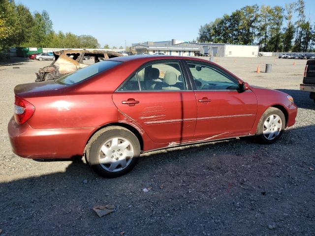 4T1BE32K53U189523 - 2003 TOYOTA CAMRY LE RED photo 3