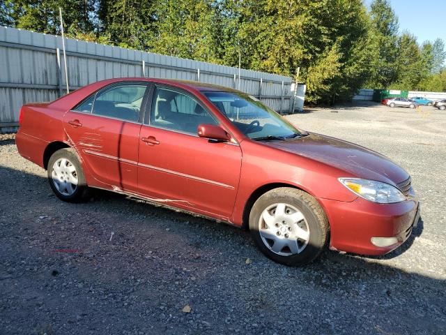 4T1BE32K53U189523 - 2003 TOYOTA CAMRY LE RED photo 4