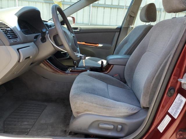 4T1BE32K53U189523 - 2003 TOYOTA CAMRY LE RED photo 7