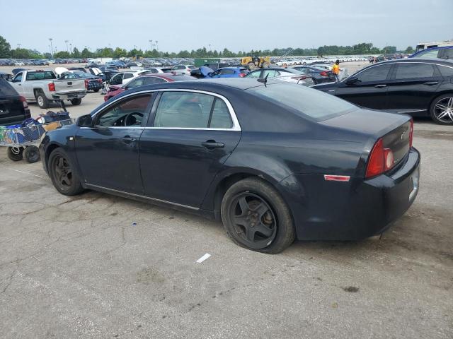 1G1ZH57B98F209355 - 2008 CHEVROLET MALIBU 1LT BLACK photo 2