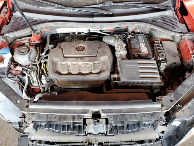 3VV3B7AX9JM024471 - 2018 VOLKSWAGEN TIGUAN SE Помаранчевий фото 12