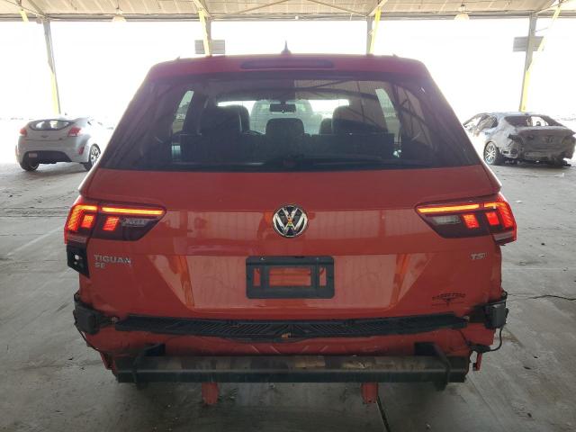 3VV3B7AX9JM024471 - 2018 VOLKSWAGEN TIGUAN SE Помаранчевий фото 6