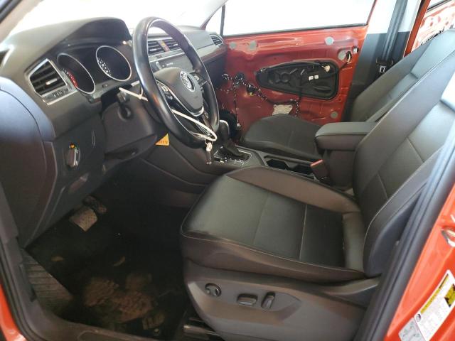 3VV3B7AX9JM024471 - 2018 VOLKSWAGEN TIGUAN SE Помаранчевий фото 7