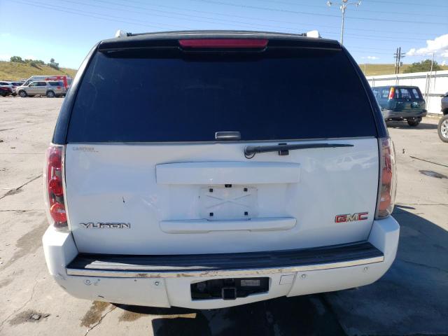 1GKFK63817J290234 - 2007 GMC YUKON DENALI WHITE photo 6