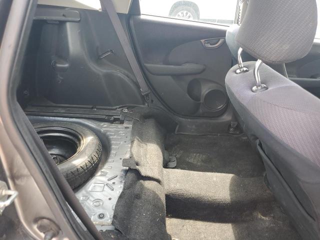 JHMGE8H55CC022768 - 2012 HONDA FIT SPORT GRAY photo 10