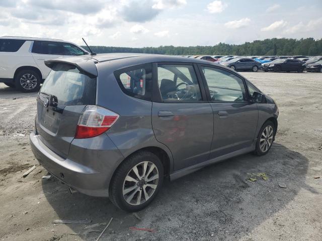 JHMGE8H55CC022768 - 2012 HONDA FIT SPORT GRAY photo 3
