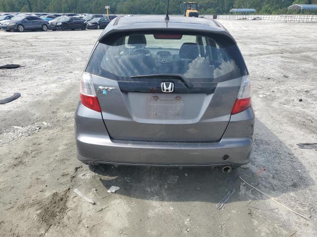 JHMGE8H55CC022768 - 2012 HONDA FIT SPORT GRAY photo 6