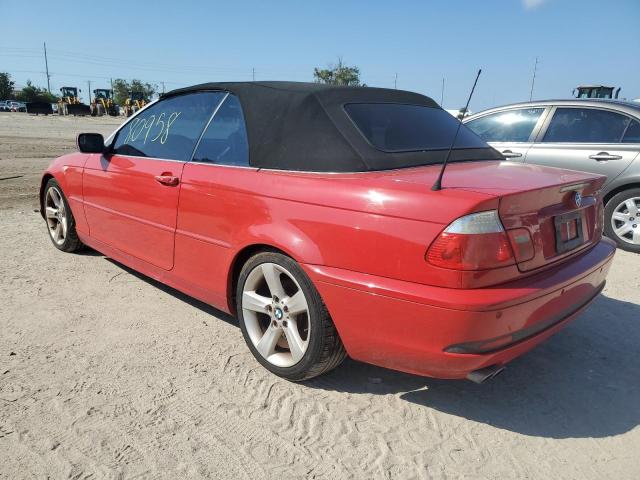 WBABW33444PL25753 - 2004 BMW 325 CI RED photo 2