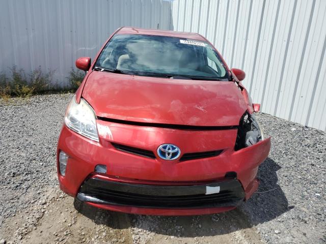 JTDKN3DU2F1961999 - 2015 TOYOTA PRIUS 红色 照片 5