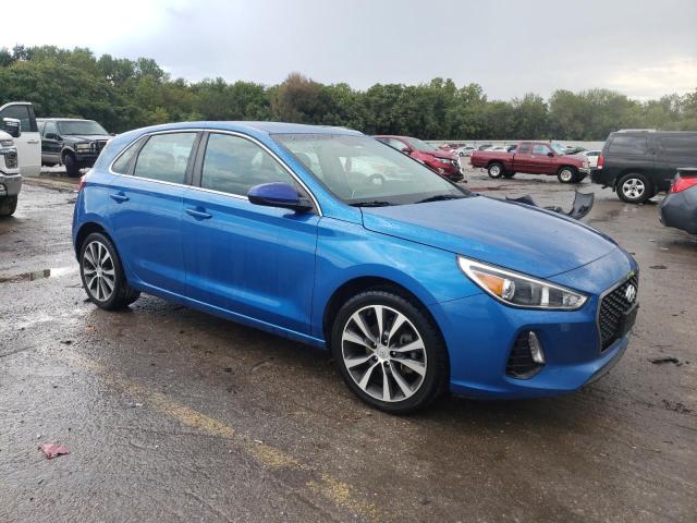 KMHH35LE9JU067054 - 2018 HYUNDAI ELANTRA GT BLUE photo 4