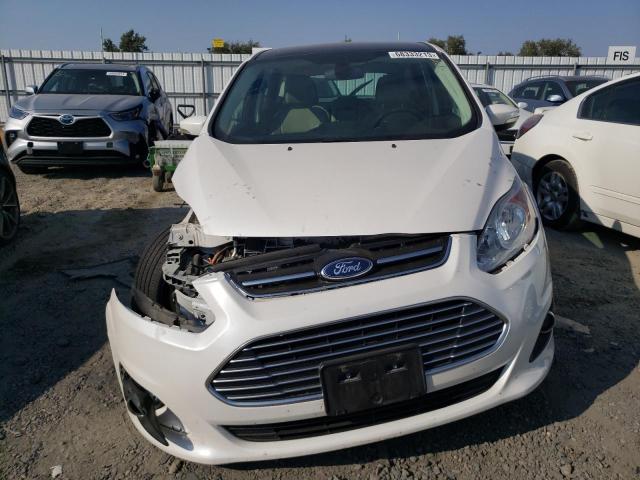 1FADP5CU7GL100281 - 2016 FORD C-MAX PREMIUM SEL WHITE photo 5