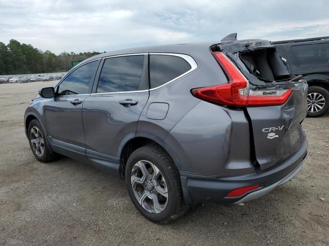 7FARW1H57KE009573 - 2019 HONDA CR-V EX GRAY photo 2