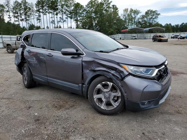 7FARW1H57KE009573 - 2019 HONDA CR-V EX GRAY photo 4