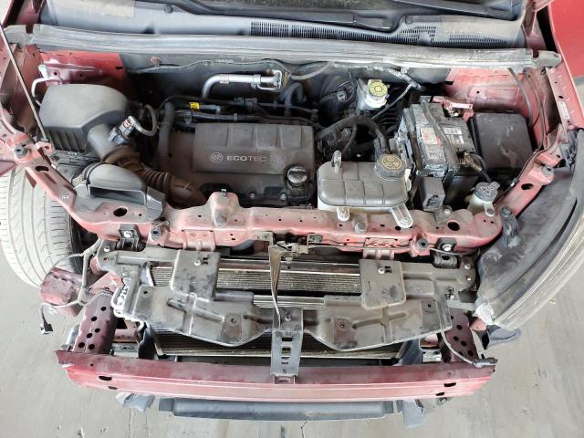 KL4CJASB4HB010166 - 2017 BUICK ENCORE PREFERRED RED photo 11