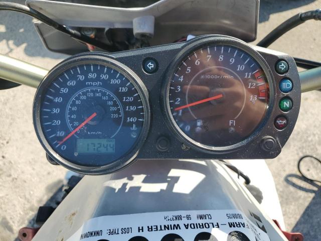 JKAEXEA1X6A001725 - 2006 KAWASAKI EX650 A6F Gümüş foto 7