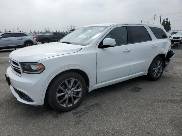 1C4RDHDG2HC648399 - 2017 DODGE DURANGO GT WHITE photo 1