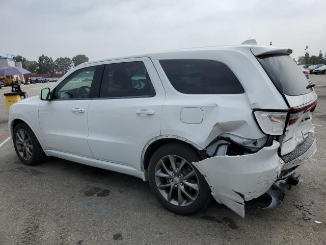 1C4RDHDG2HC648399 - 2017 DODGE DURANGO GT WHITE photo 2