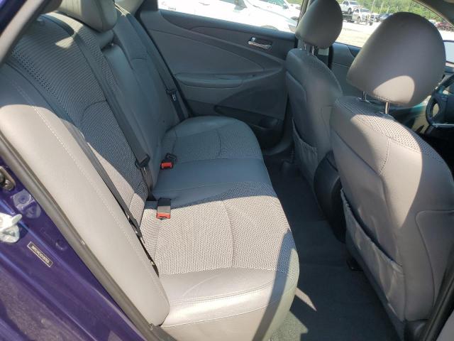 5NPEC4AC4CH387656 - 2012 HYUNDAI SONATA SE BLUE photo 10