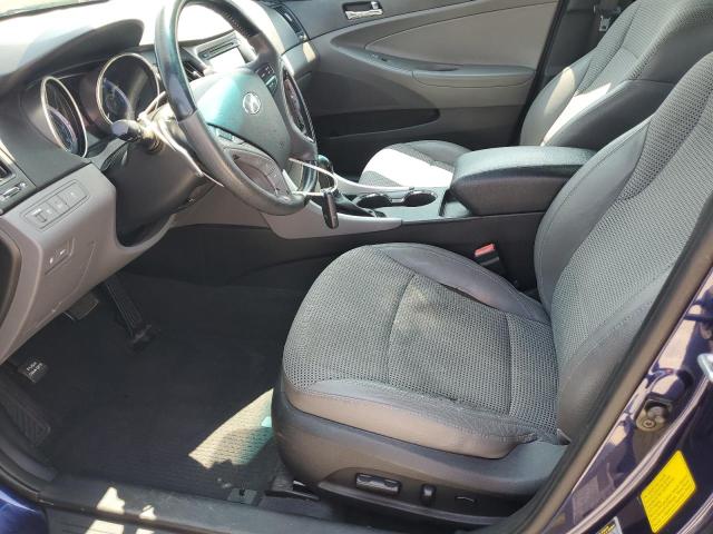 5NPEC4AC4CH387656 - 2012 HYUNDAI SONATA SE BLUE photo 7