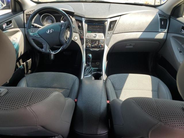 5NPEC4AC4CH387656 - 2012 HYUNDAI SONATA SE BLUE photo 8