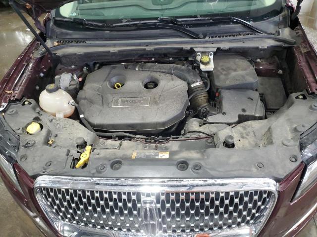 5LMCJ3D98KUL02399 - 2019 LINCOLN MKC RESERVE მუქწითელი ფოტო 12