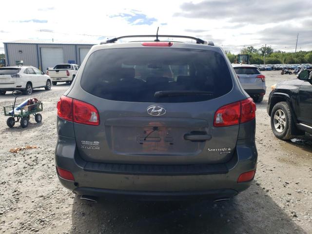 5NMSH73E69H273376 - 2009 HYUNDAI SANTA FE SE GRAY photo 6